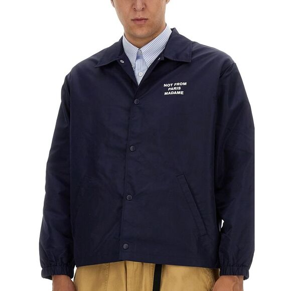 Drôle De Monsieur Men "Slogan" Jacket - Picture 4 of 5